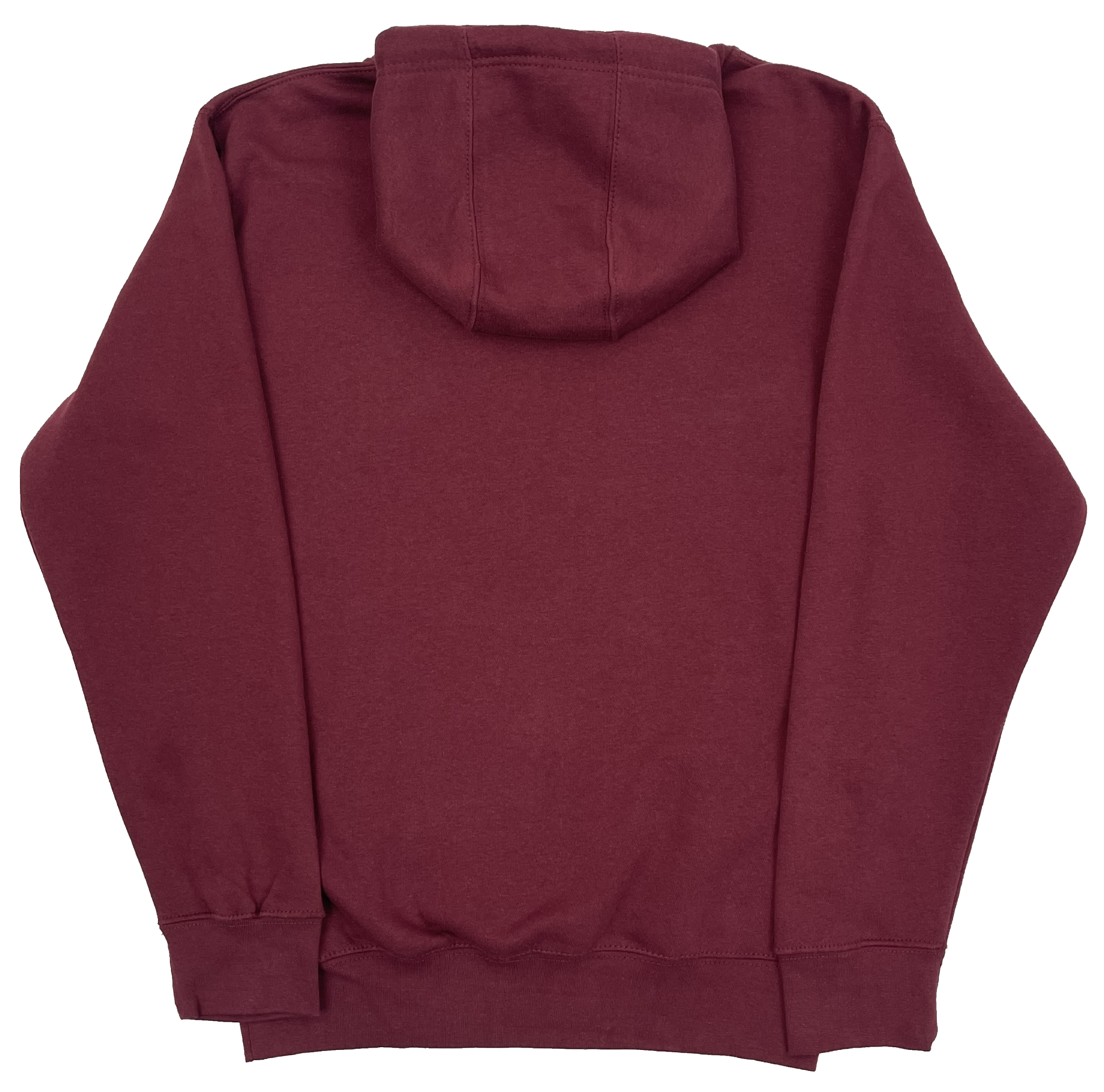 Plain top burgundy hoodie
